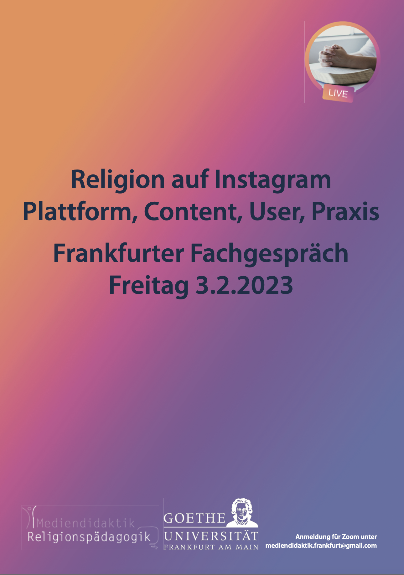 Religion auf Instagram. Plattform, Content, User, Praxis