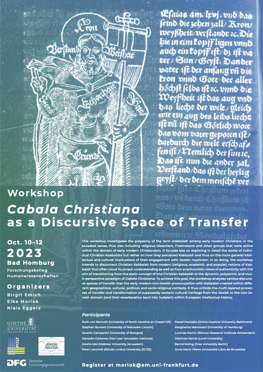 Cabala Christiana as a Discursive Space of Transfer