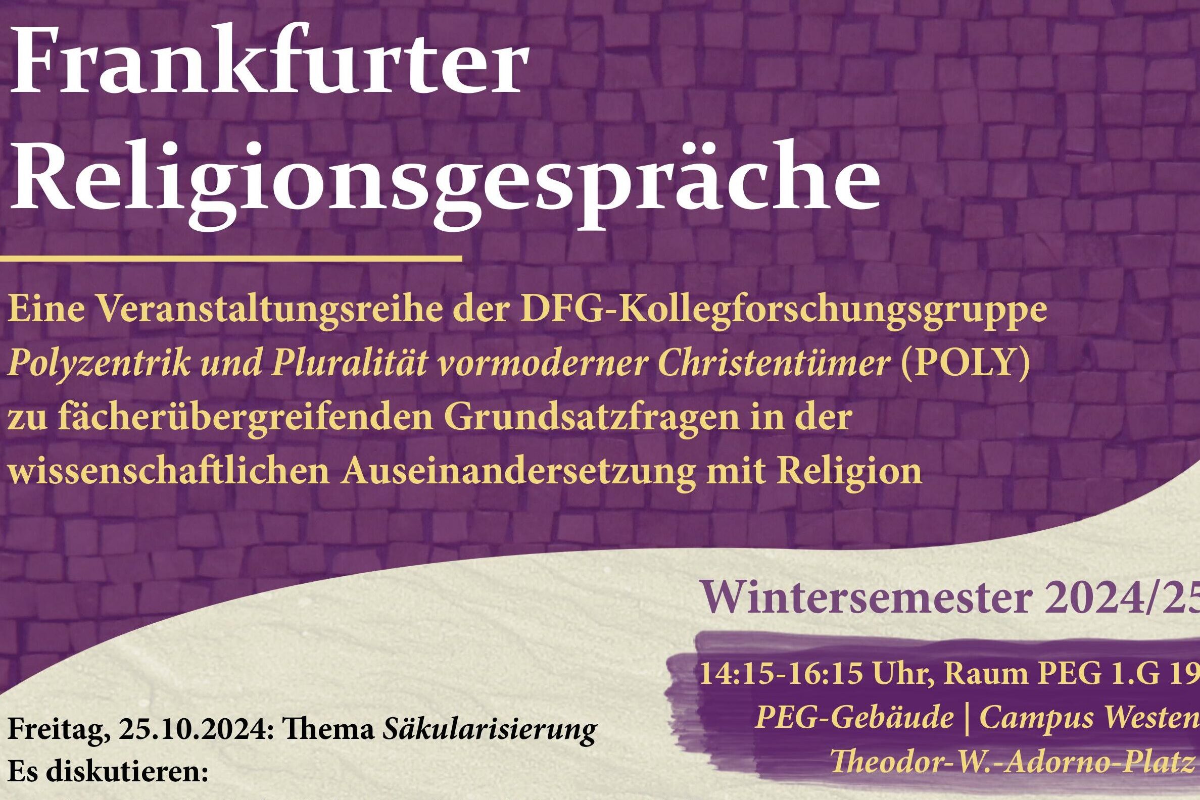 Erstes POLY-Religionsgespräch online